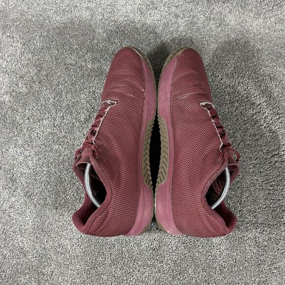 NOBULL Outwork Edge Men\'s Size 13 Maroon Athletic Crossfit Gym Shoes Used main image 6